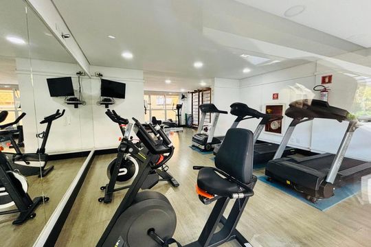 Área comum - Academia de apartamento à venda com 2 quartos, 72m² em Alphaville Industrial, Barueri