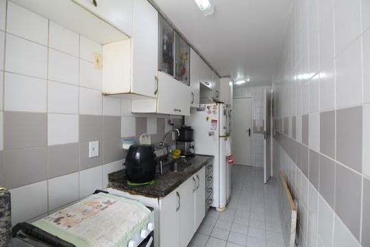 Cozinha de apartamento à venda com 3 quartos, 82m² em Freguesia (jacarepaguá), Rio de Janeiro