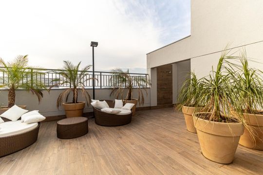 Solário de kitnet/studio para alugar com 1 quarto, 27m² em Consolação, São Paulo