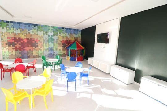 Área comum de apartamento para alugar com 2 quartos, 45m² em Jardim Patricia, Uberlândia
