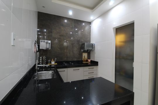 Cozinha de casa de condomínio à venda com 3 quartos, 136m² em Taquara, Rio de Janeiro