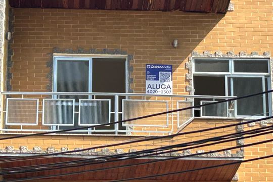 Fachada + placa de apartamento para alugar com 2 quartos, 63m² em Anchieta, Nilópolis