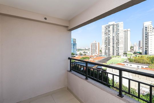 varanda de kitnet/studio à venda com 1 quarto, 32m² em Sacomã, São Paulo
