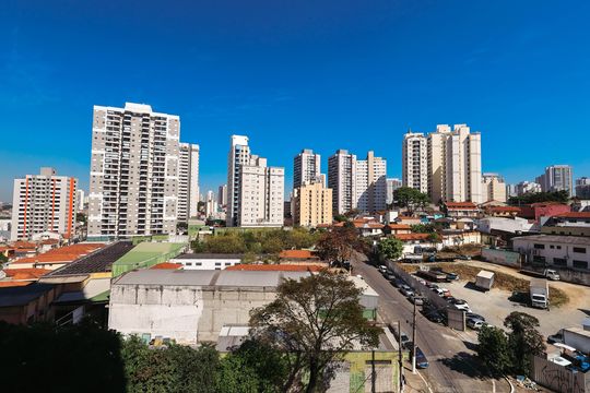 varanda de kitnet/studio à venda com 1 quarto, 32m² em Sacomã, São Paulo