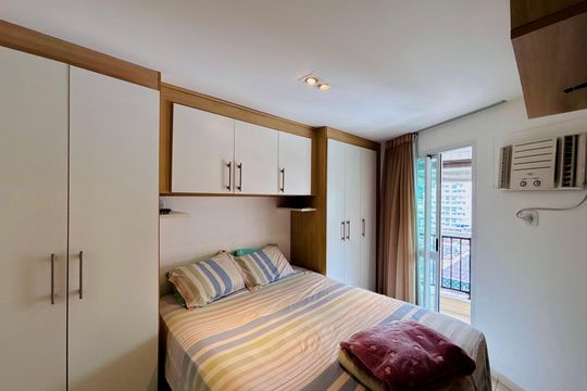 Suíte de apartamento à venda com 3 quartos, 88m² em Botafogo, Rio de Janeiro
