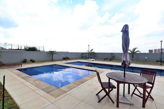 Área comum - Piscina de apartamento à venda com 3 quartos, 64m² em Utinga, Santo André