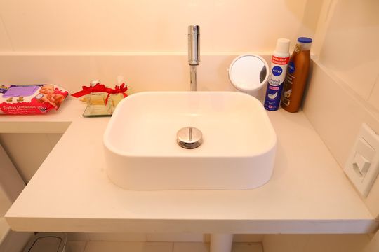 Banheiro de apartamento para alugar com 2 quartos, 35m² em Conjunto Residencial José Bonifácio, São Paulo