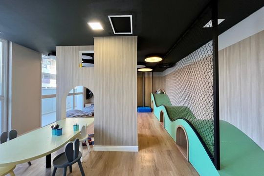 Área comum - Brinqedoteca de apartamento para alugar com 2 quartos, 45m² em Conceicao, Campinas