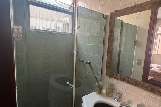 Banheiro de apartamento para alugar com 3 quartos, 118m² em Grajaú, Belo Horizonte