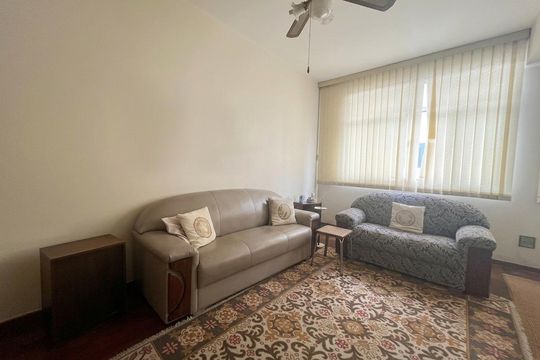 Sala de apartamento para alugar com 3 quartos, 118m² em Grajaú, Belo Horizonte