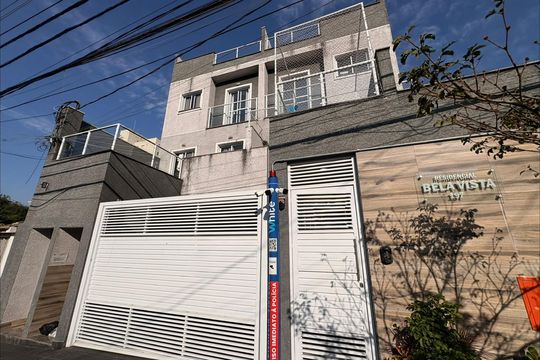 Fachada de apartamento para alugar com 2 quartos, 49m² em Jardim Bela Vista, Santo André
