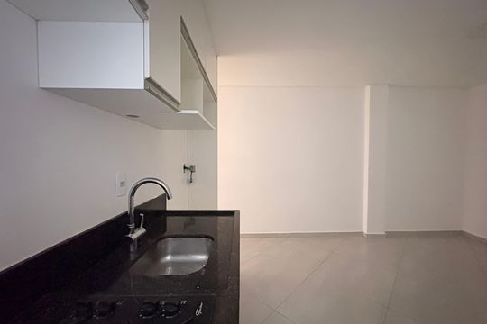 Cozinha de apartamento para alugar com 2 quartos, 49m² em Jardim Bela Vista, Santo André