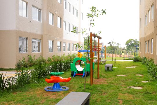 Área comum - Playground de apartamento para alugar com 2 quartos, 32m² em Vila Progresso (zona Leste), São Paulo