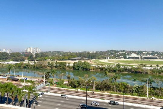 Vista da Sala de apartamento à venda com 4 quartos, 212m² em Jardim Europa, São Paulo