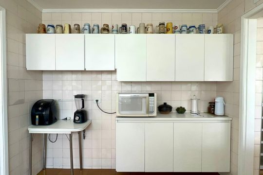Cozinha de apartamento à venda com 4 quartos, 212m² em Jardim Europa, São Paulo