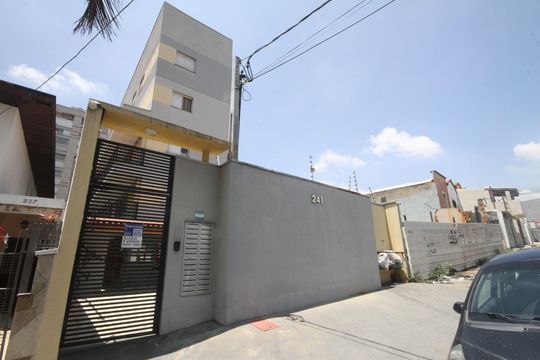Fachada de apartamento para alugar com 2 quartos, 35m² em Vila Regente Feijó, São Paulo