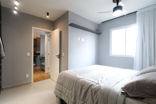 Quarto 1 de apartamento à venda com 2 quartos, 42m² em Barra Funda, São Paulo