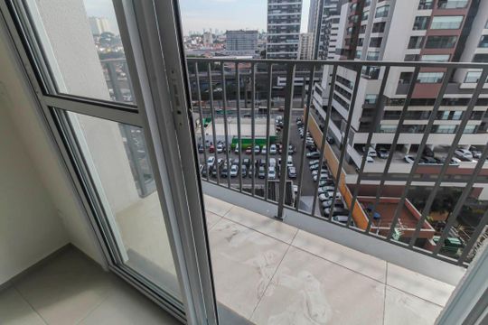 Varanda da Sala de apartamento à venda com 2 quartos, 41m² em Vila Independencia, São Paulo