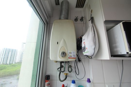 Área de Serviço de apartamento para alugar com 2 quartos, 63m² em Barra Olímpica, Rio de Janeiro