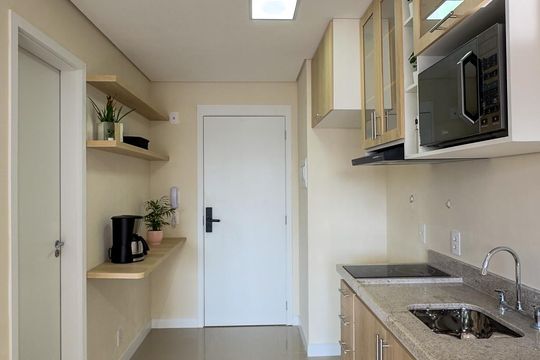 Studio de kitnet/studio para alugar com 1 quarto, 30m² em Santo Amaro, São Paulo