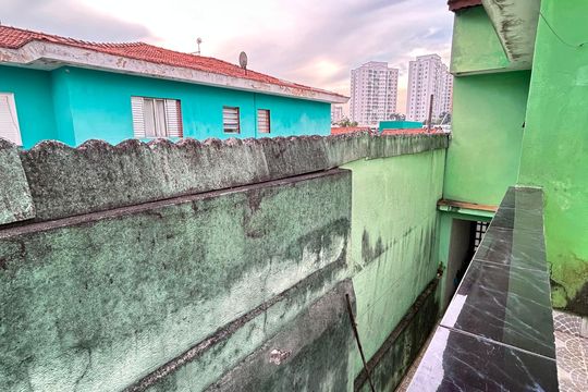 Área externa de casa à venda com 3 quartos, 120m² em Vila Santa Luzia, São Bernardo do Campo