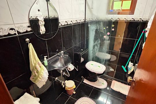 Banheiro de casa à venda com 3 quartos, 120m² em Vila Santa Luzia, São Bernardo do Campo
