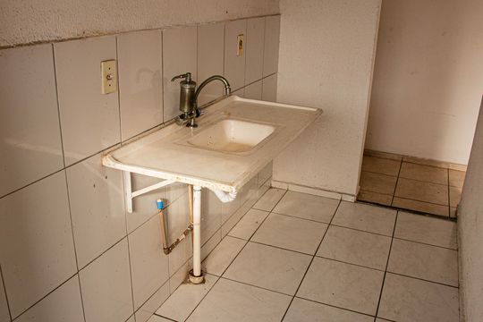 Cozinha/Área de serviço de apartamento para alugar com 2 quartos, 50m² em Campo Grande, Rio de Janeiro