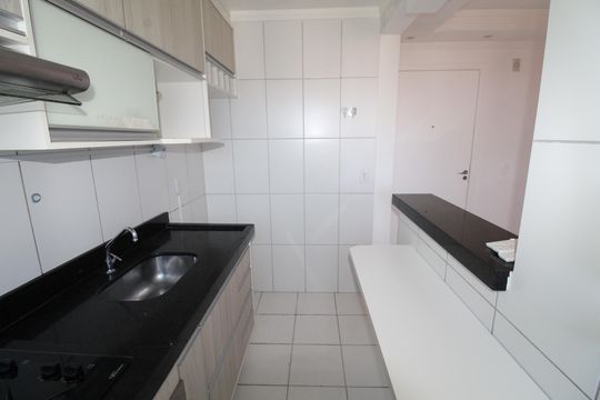 Cozinha de apartamento para alugar com 2 quartos, 51m² em Palmeiras de São José, São José dos Campos