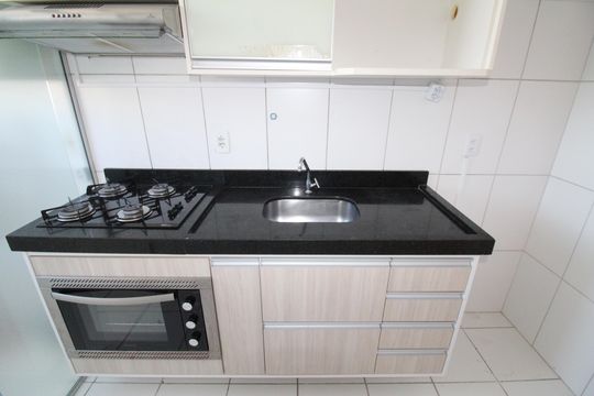 Cozinha de apartamento para alugar com 2 quartos, 51m² em Palmeiras de São José, São José dos Campos