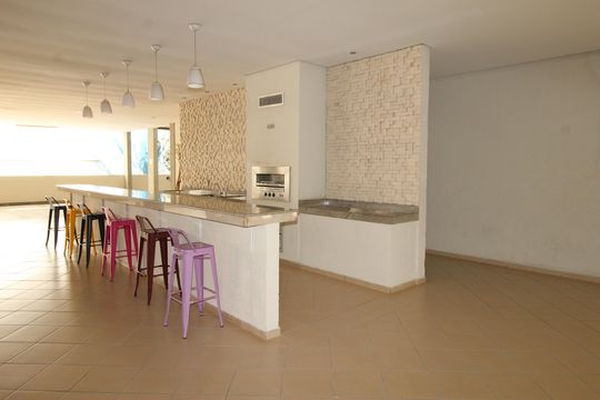 Área comum - Churrasqueira de apartamento para alugar com 2 quartos, 51m² em Palmeiras de São José, São José dos Campos