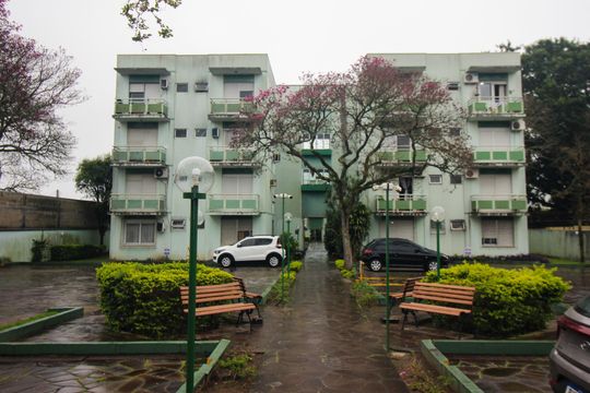 Fachada do Prédio de apartamento à venda com 1 quarto, 48m² em Tristeza, Porto Alegre