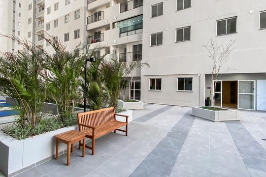 Área comum de apartamento para alugar com 2 quartos, 39m² em Vila Campanela, São Paulo