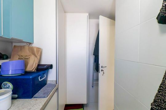 Área de Serviço de apartamento à venda com 3 quartos, 126m² em Vila Izabel, Curitiba