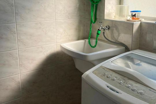 Área de serviço de apartamento à venda com 2 quartos, 62m² em Parque Sao Vicente, Santo André