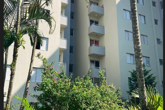 Fachada de apartamento à venda com 2 quartos, 62m² em Parque Sao Vicente, Santo André