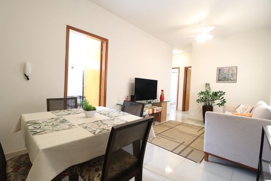 Sala de apartamento para alugar com 3 quartos, 63m² em Tabajaras, Uberlândia