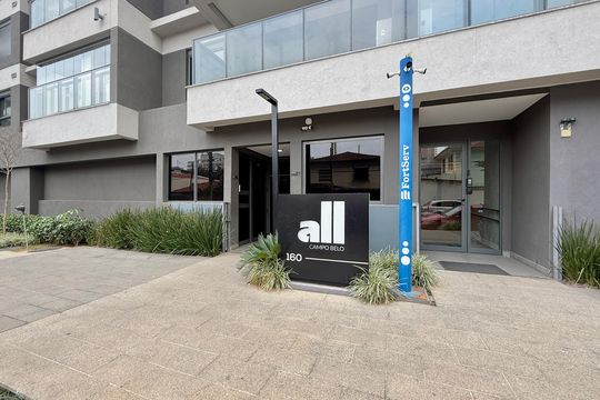 Fachada de apartamento à venda com 2 quartos, 73m² em Brooklin, São Paulo
