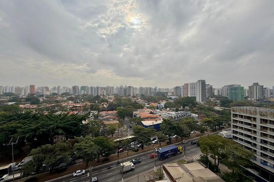 Vista Suíte 2 de apartamento à venda com 2 quartos, 73m² em Brooklin, São Paulo