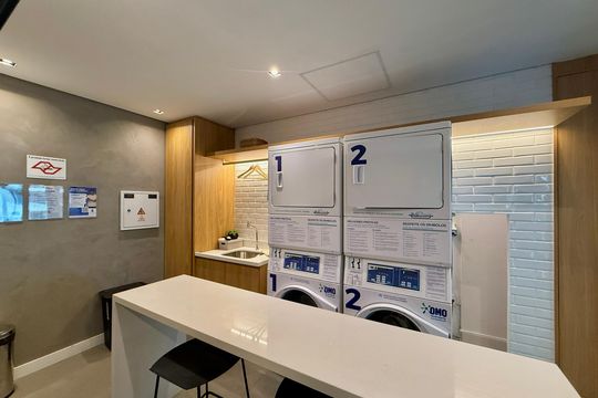 Lavanderia  de apartamento à venda com 2 quartos, 73m² em Brooklin, São Paulo