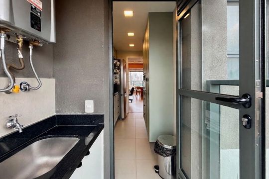 Área de Serviço de apartamento à venda com 2 quartos, 73m² em Brooklin, São Paulo