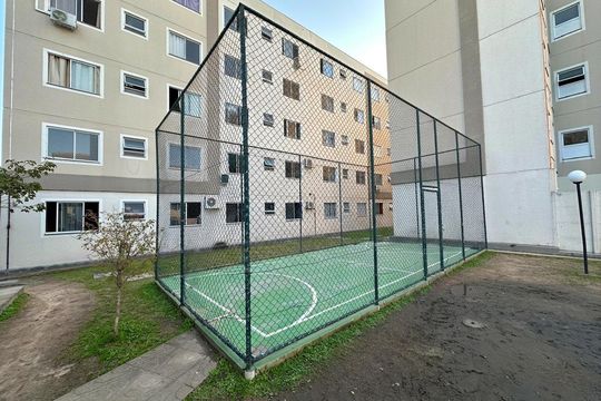 Área externa de apartamento para alugar com 2 quartos, 41m² em Restinga, Porto Alegre