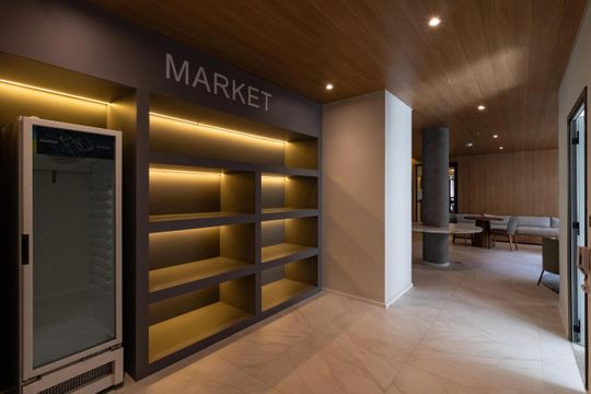 Área comum de apartamento para alugar com 1 quarto, 29m² em Pompeia, São Paulo