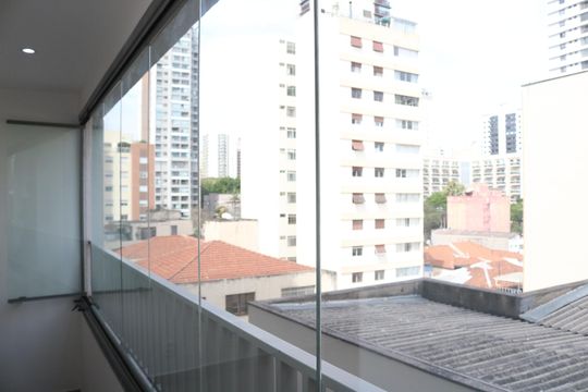 Sala de apartamento para alugar com 1 quarto, 29m² em Pompeia, São Paulo