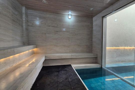 Área comum de apartamento para alugar com 2 quartos, 70m² em Funcionários, Belo Horizonte