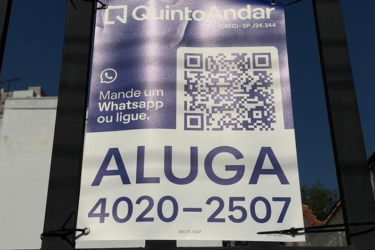 Placa  de casa para alugar com 2 quartos, 65m² em Cidade Patriarca, São Paulo