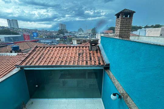 Cozinha Vista de casa para alugar com 3 quartos, 316m² em Parque Novo Oratório, Santo André