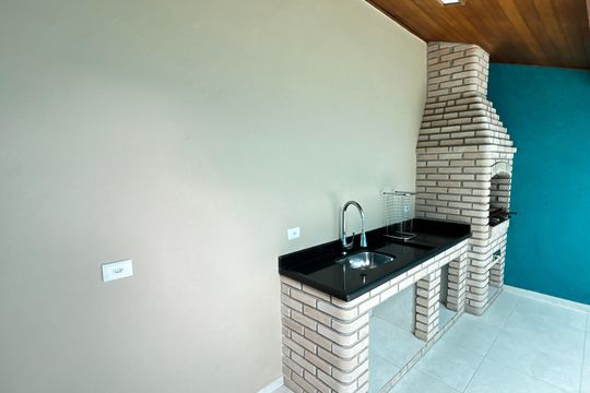 Quintal de casa para alugar com 3 quartos, 316m² em Parque Novo Oratório, Santo André