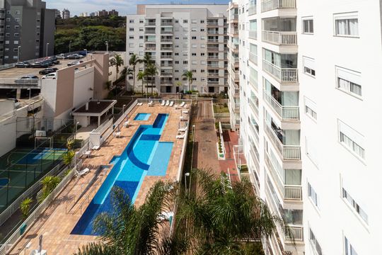 Vista do Quarto de apartamento à venda com 2 quartos, 61m² em Vila Isa, São Paulo