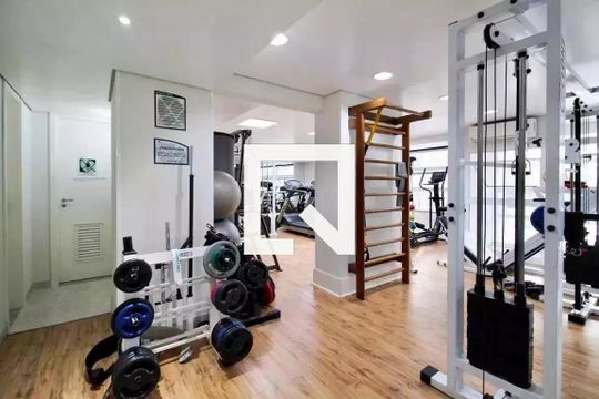 Área comum - Academia de apartamento para alugar com 2 quartos, 91m² em Vila Olímpia, São Paulo