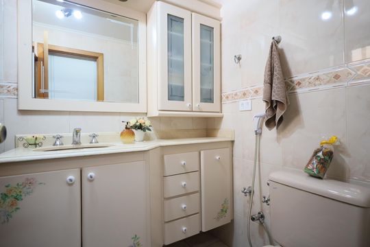 Banheiro da Suíte 1 de apartamento à venda com 3 quartos, 106m² em Cidade São Francisco, Osasco